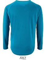 SOL'S Sporty LSL Men Pánske športové tričko s dlhým rukávom 25.2071 aqua SOL'S Sporty LSL Men Pánske športové tričko s dlhým rukávom 25.2071 aqua