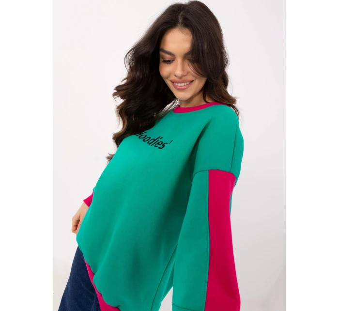 Mikina EM BL 983.10X tyrkysová Mikina EM BL 983.10X tyrkysová