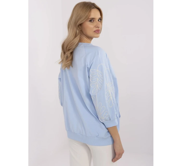 Blúzka RV BZ A367.26 svetlo modrá