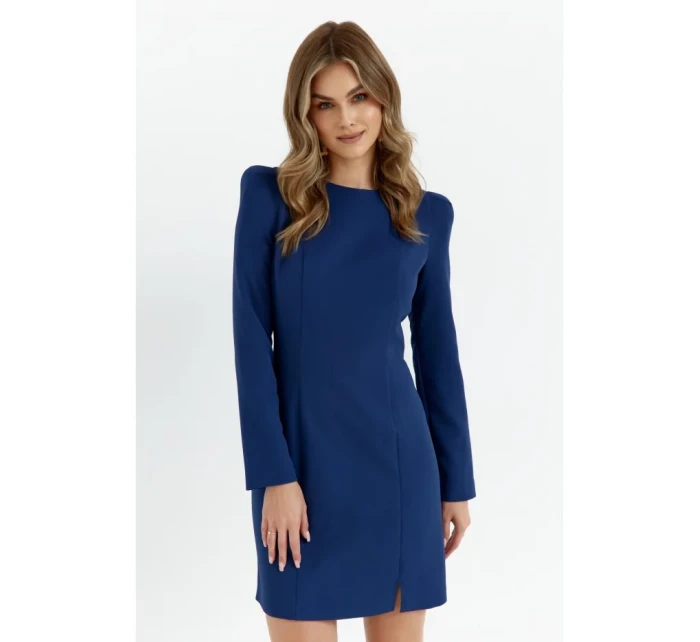 Šaty s prošíváním tmavě modré model 20589696 - Moe Šaty s prošíváním tmavě modré model 20589696 - Moe