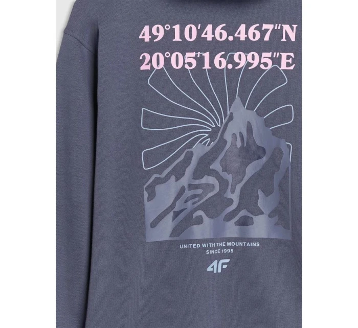 Dievčenská mikina 4F 4FJWSS25TSWSF1482-22S