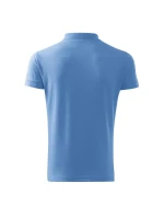 Bavlnená polokošeľa Malfini M MLI-21215 modrá