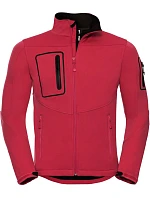 Pánská 3vrstvá sportovní softshell bunda 10. classic red model 22473490 - Russell Athletic Pánská 3vrstvá sportovní softshell bunda 10. classic red model 22473490 - Russell Athletic