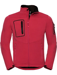 Pánská 3vrstvá sportovní softshell bunda 10. classic red model 22473490 - Russell Athletic