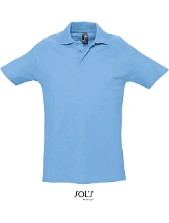 SOL'S Spring II Piqué polo model 22525070 sky blue