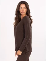 Sveter IT SW 2219.63 tmavohnedý Sveter IT SW 2219.63 tmavohnedý