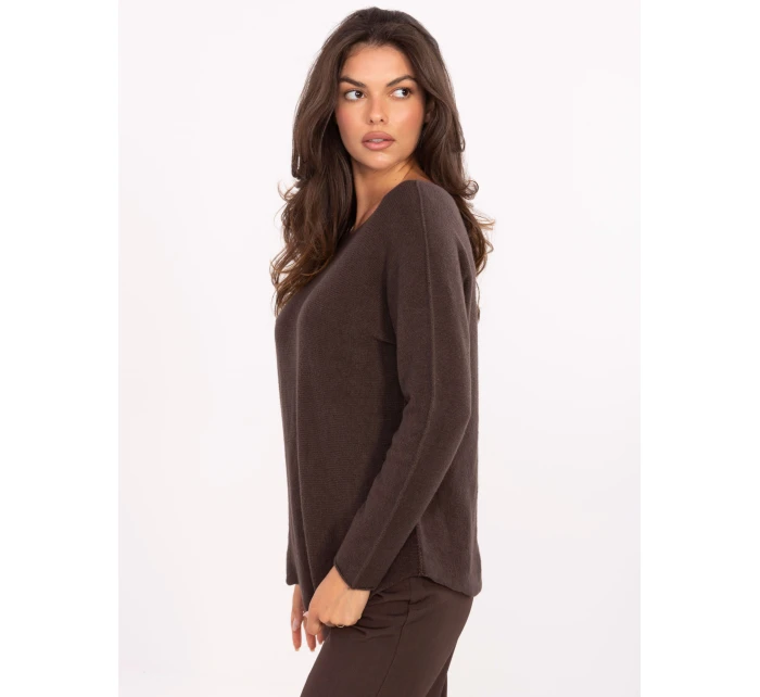Sveter IT SW 2219.63 tmavohnedý Sveter IT SW 2219.63 tmavohnedý