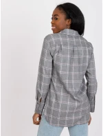 Dámska košeľa LK-KS-508770.49P-sivá Dámska košeľa LK-KS-508770.49P-sivá