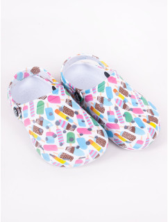 Yoclub Dievčenské topánky Crocs Slip-On Sandals OCR-0041G-0100 Multicolour