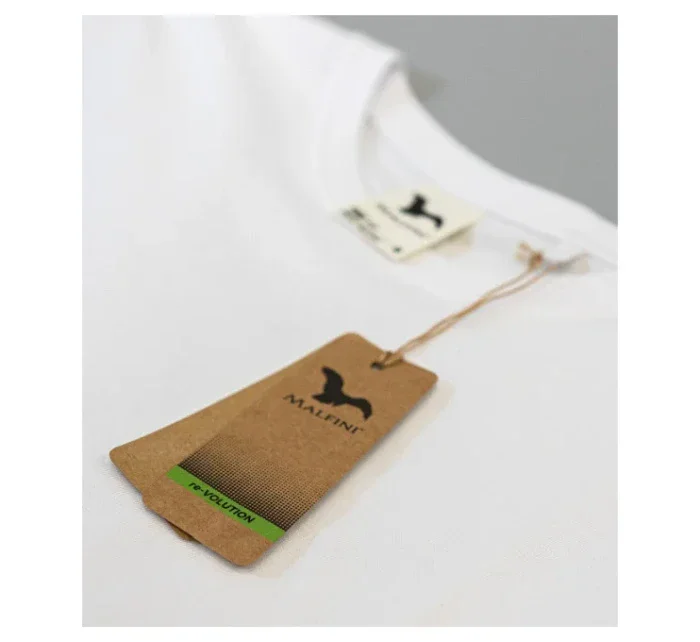 Základné recyklované tričko biele