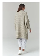 Zapínanie svetra model 226880 Makadamia Zapínanie svetra model 226880 Makadamia