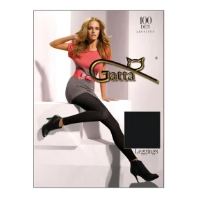 Dámske legíny Microfibra 100 black - GATTA Dámske legíny Microfibra 100 black - GATTA