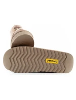 snow boots winter fashion  brown high dámské model 21395346 - D.Franklin