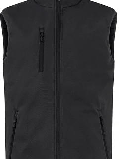 Clique Padded Softshell Vest Men Pánska zateplená softshellová vesta 67.0958 čierna