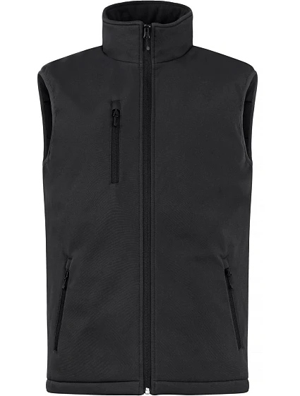 Clique Padded Softshell Vest Men Pánska zateplená softshellová vesta 67.0958 čierna Clique Padded Softshell Vest Men Pánska zateplená softshellová vesta 67.0958 čierna