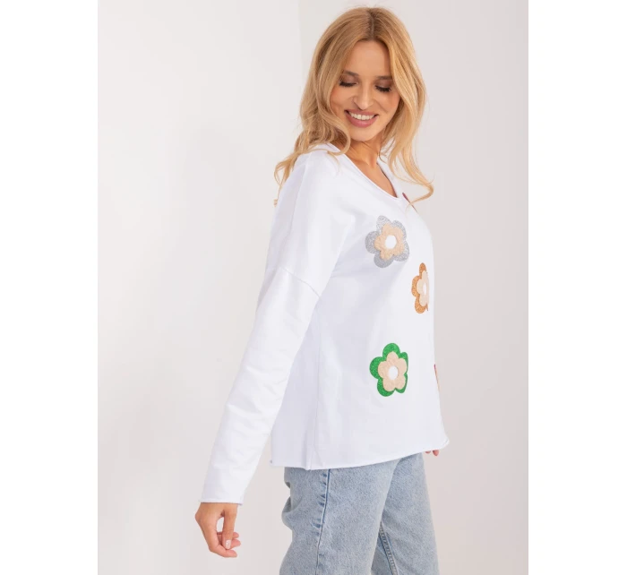 Bluzka DHJ BZ model 19648822 biały - FPrice Bluzka DHJ BZ model 19648822 biały - FPrice