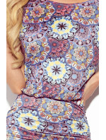 Dámske šaty s potlačou mandaly Numoco KIMONO - viacfarebné