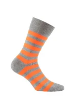 Pánske ponožky Wola Perfect Man vzorované W 94N03 Casual