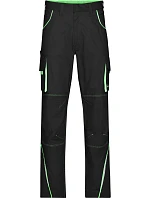 JN (62) Pracovní kalhoty Color 02.X black/lime green model 22492189 - Daiber JN (62) Pracovní kalhoty Color 02.X black/lime green model 22492189 - Daiber