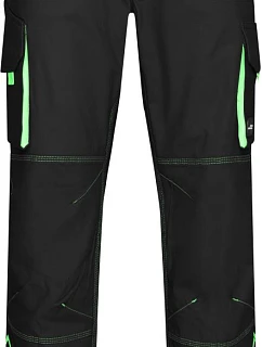 JN (62) Pracovní kalhoty Color 02.X black/lime green model 22492189 - Daiber