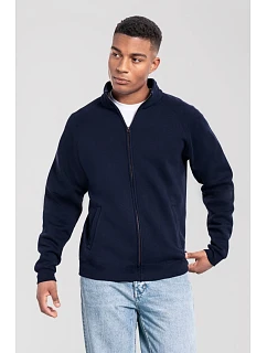 Iconic Premium Sweat Jacket Mikina z těžké bavlny model 22459590 deep navy - Fruit of the Loom