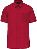 K Popelínová košile s krátkým rukávem 20.K classic red model 22510425 - Kariban K Popelínová košile s krátkým rukávem 20.K classic red model 22510425 - Kariban
