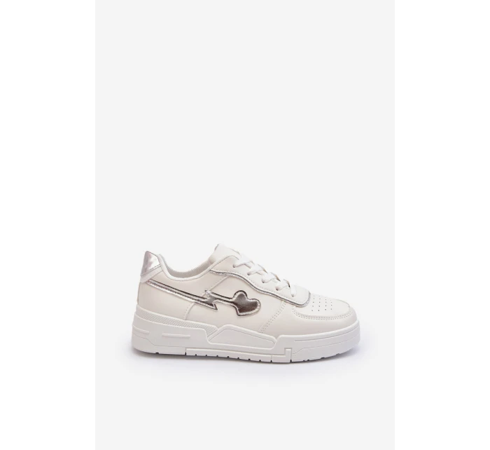 Dámské tenisky na platformě bílé model 21653076 - Boto