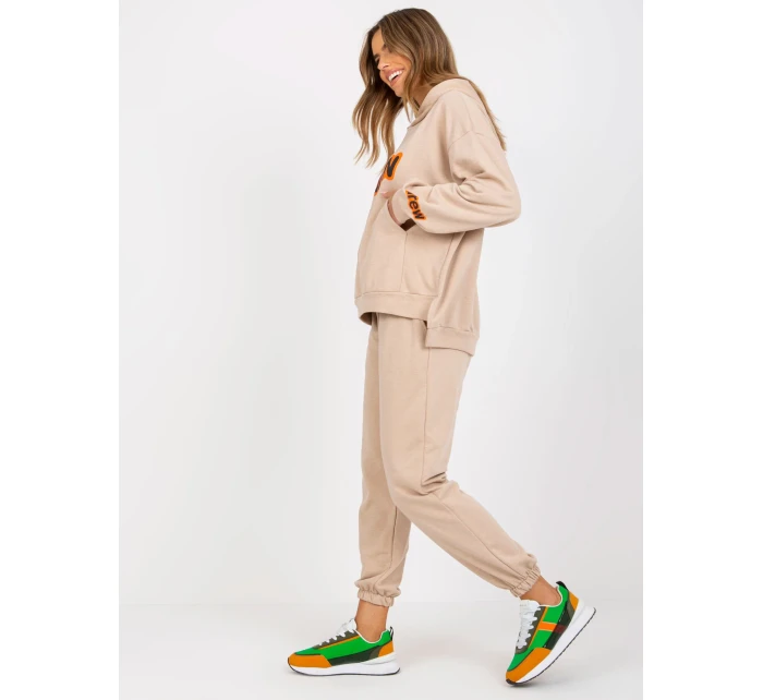 Komplet EM KMPL model 19755078 ciemny bezowy - FPrice Komplet EM KMPL model 19755078 ciemny bezowy - FPrice