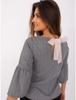 Blúzka LK BZ 506434.33P sivoružová