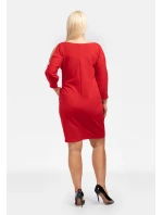 Dámské šaty model 18913708 červené - Karko