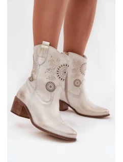 Topánky na podpätku model 222959 Step in style