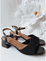 dámské sandály černé Dstreet model 21990055 - FashionStreet