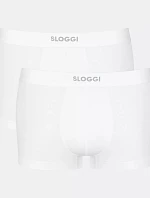 Pánske boxerky EVER Ease Hipster 2P - WHITE - biela 0003 - SLOGGI