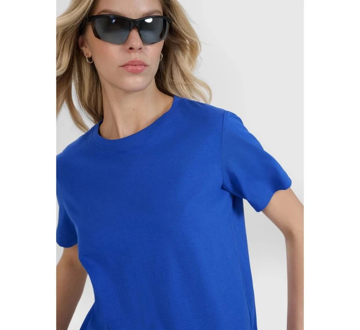 Dámske tričko oversize s potlačou 4F 4FWSS25TTSHF2238-36S