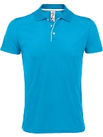 SOL'S Men Pánské piqué sportovní polo aqua model 22522549 SOL'S Men Pánské piqué sportovní polo aqua model 22522549
