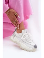 Dámské Sportovní Obuv model 21563398 Bílé - Cross Jeans