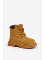 Dziecięce Botki Trapery Na Suwak Camel Bansi