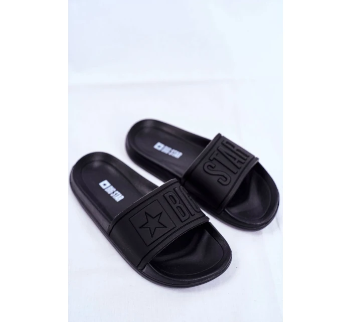 Klapki Dziecięce Big Star Czarne DD374157 Klapki Dziecięce Big Star Czarne DD374157