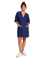 Dámske tunikové šaty B233 - BE Dámske tunikové šaty B233 - BE