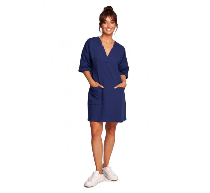 Dámske tunikové šaty B233 - BE Dámske tunikové šaty B233 - BE