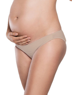 Dámské těhotenské kalhotky Lux mini Tělová - Italian Fashion