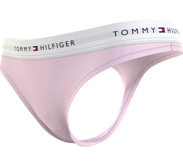 Dámská tanga LOGO THONG světle růžová  model 20159642 - Tommy Hilfiger