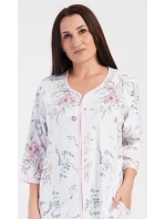 Dámske domáce šaty s trojštvrťovými rukávmi Margot