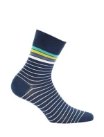 Pánske ponožky Wola Perfect Man vzorované W 94N03 Casual