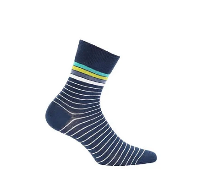 Pánske ponožky Wola Perfect Man vzorované W 94N03 Casual
