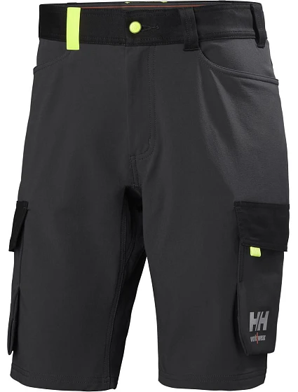 Helly Hansen Oxford 77508 (64–74) Pracovné cargo šortky „Oxford“ 59.508X ebony/black Helly Hansen Oxford 77508 (64–74) Pracovné cargo šortky „Oxford“ 59.508X ebony/black