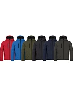 Padded Hooded Softshell Men Pánská zateplená softshellová bunda s kapucí model 22454899 black - Clique Padded Hooded Softshell Men Pánská zateplená softshellová bunda s kapucí model 22454899 black - Clique