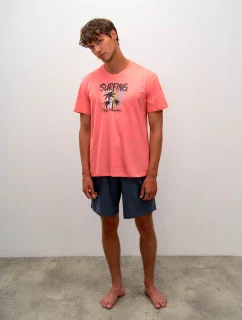 Pohodlné dvoudílné pánské pyžamo model 17162549 - Vamp