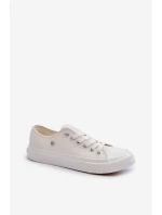 Trampki Męskie Niskie Big Star NN174111 Białe