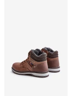 Ocieplane Trapery Męskie McBraun Brązowe